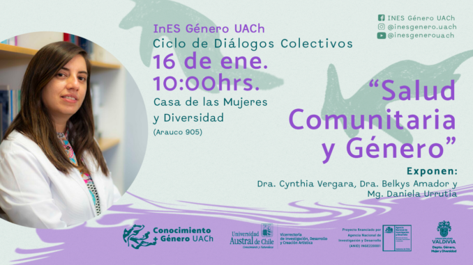 _Banner VIDCA - Diálogo Colectivo InES Género UACh - Salud Comunitaria y Género